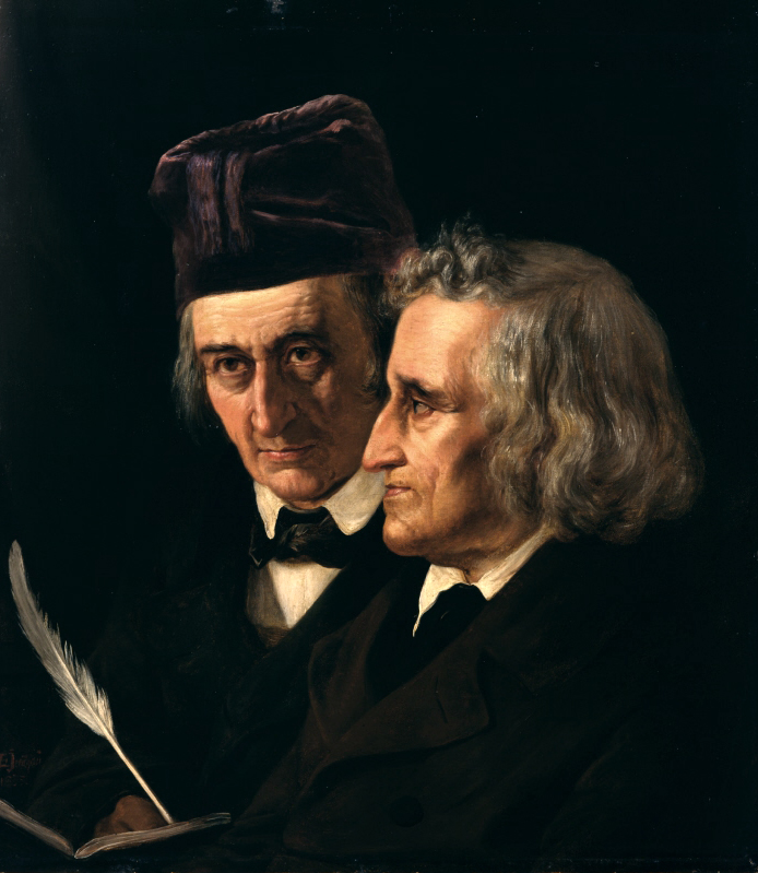Portraint: Jacob and Wilhelm Grimm