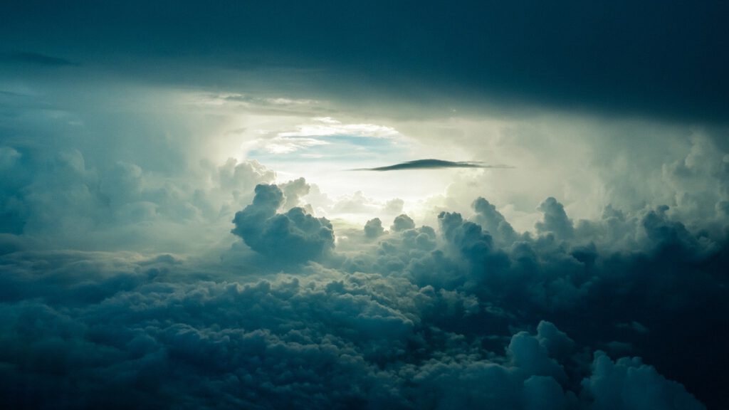 Photo: Storm clouds