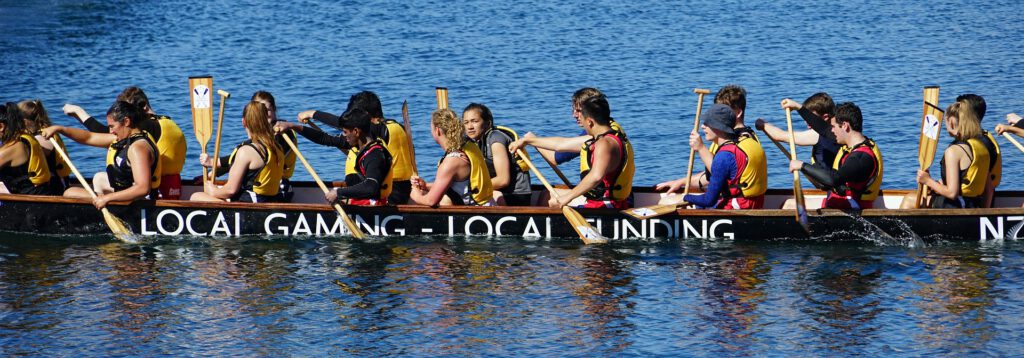 Photo: New Zealand dragon boat racing team