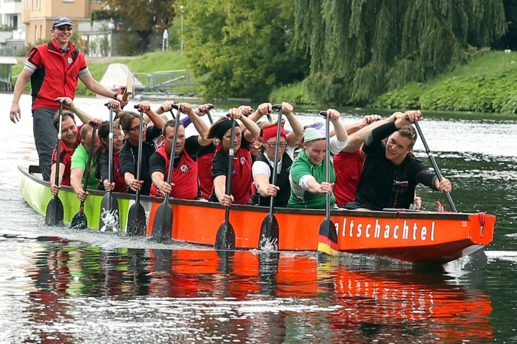 Photo: Dragon Boat racing in the West